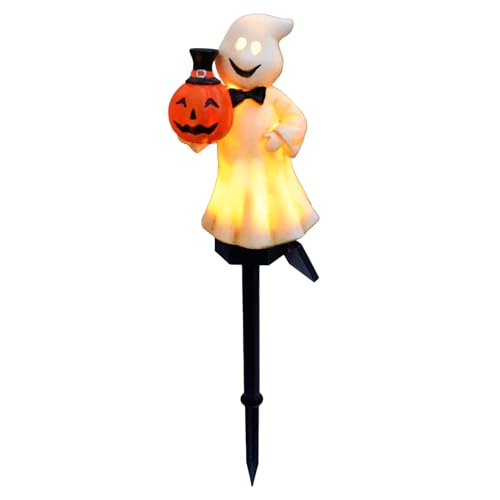 Qfdiwr Geisterlichter auf Erdspieß, leuchtende Halloween- – Elegante Dekoration für Garten, Rasen, Einfahrt, Innen, Außen, Haus, Party Qfdiwr Geisterlichter auf Erdspieß, leuchtende Halloween- – Elegante Dekoration für Garten, Rasen, Einfahrt, Innen, Außen, Haus, Party von Qfdiwr