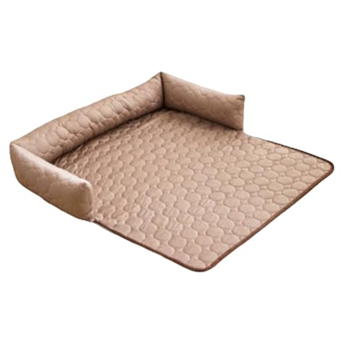 Qfdiwr Hundebett, rund, für den Sommer, atmungsaktives Kuscheltier für Käfig, Auto, Katzen, Welpen, Innenbereich Qfdiwr Hundebett, rund, für den Sommer, atmungsaktives Kuscheltier für Käfig, Auto, Katzen, Welpen, Innenbereich von Qfdiwr