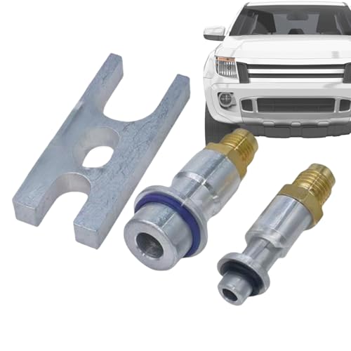 Qfdiwr Kfz Klimaanlagen Lecksuch Test Stopfen,Fahrzeug-Reparaturwerkzeug - Hochfester AC Rohr Teststöpsel für KFZ Wartung Werkstatt Garage Qfdiwr Kfz Klimaanlagen Lecksuch Test Stopfen,Fahrzeug-Reparaturwerkzeug - Hochfester AC Rohr Teststöpsel für KFZ Wartung Werkstatt Garage von Qfdiwr