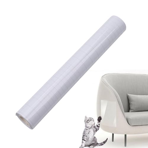Qfdiwr Kratzschutz für Katzen, Schutz für Sofa, kratzfest, transparent, selbstklebend, für den Innenbereich, für Krallen von Haustieren auf Innenmöbeln Qfdiwr Kratzschutz für Katzen, Schutz für Sofa, kratzfest, transparent, selbstklebend, für den Innenbereich, für Krallen von Haustieren auf Innenmöbeln von Qfdiwr