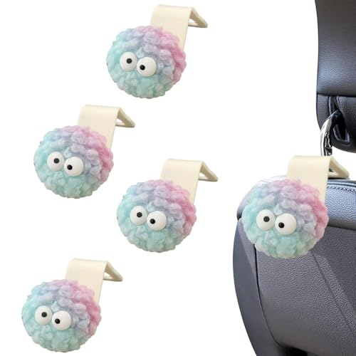 Qfdiwr Niedliche Haken für Autositz, Handhaken für, zum Aufhängen von Cortie | Konsolen zum Aufhängen der Organizer für die Handtasche von Qfdiwr