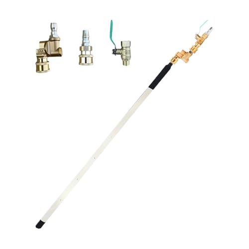 Qfdiwr Reinigungsdüse für Heizkörper, Hochdruckreiniger für Autokühler, wasserdicht, mit 180-Grad-Drehung, für LKWs, Autos, Wohnmobile, Klimaanlagen von Qfdiwr