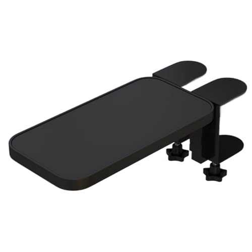 Qfdiwr Schreibtisch-Armauflage | Ergonomische Computer Armstütze Für Schreibtisch,Höhenverstellbare Metall-Konstruktion als Laptopauflage & Ellbogenstütze für Schreibtischstühle von Qfdiwr