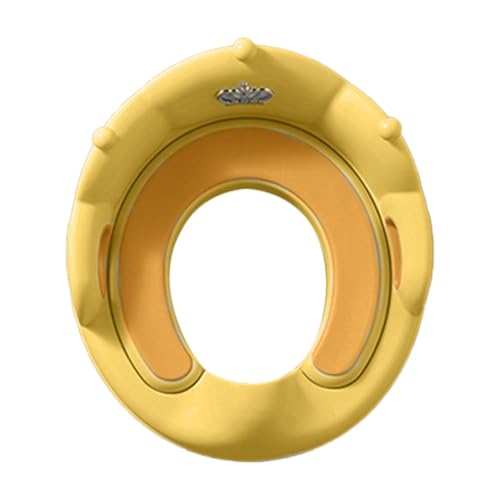 Qfdiwr Toilettensitz Toilettentrainer Toilettensitz Toilettentrainer Toilettentrainer Toilettensitz Kloring Kronenform Rutschfestes Kissen | Toilettenring sicher u von Qfdiwr