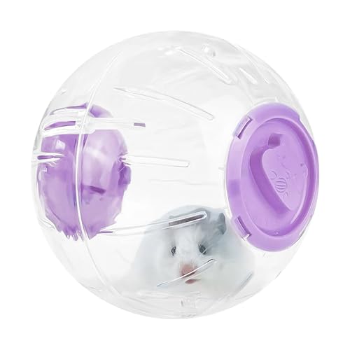 Qfdiwr Zwerghamsterball, Hamsterspielzeugball – Spielzeug für Hamster – Spielzeug mit rollendem Hamsterball | Zubehör für Haustiere, atmungsaktiv, mit Belüftungslöchern für einen kleinen Tierkäfig Qfdiwr Zwerghamsterball, Hamsterspielzeugball – Spielzeug für Hamster – Spielzeug mit rollendem Hamsterball | Zubehör für Haustiere, atmungsaktiv, mit Belüftungslöchern für einen kleinen Tierkäfig von Qfdiwr