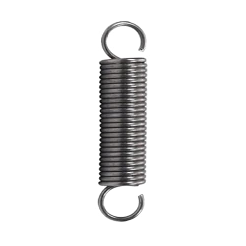 Zugfeder mit offenem Haken, 3.5mmx25mmx200mm, Federstahl-Spannfedern, 1 Stück von Qgsaghty