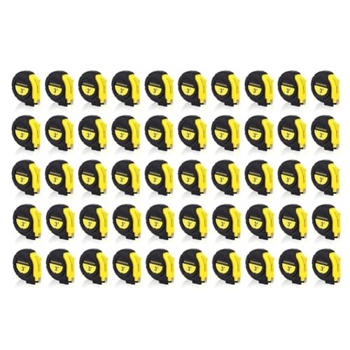 Qhpnunhq 50 Stück Mini-Klebeband, einziehbar, 3 Fuß, metrisches Klebeband, Großpackung Qhpnunhq 50 Stück Mini-Klebeband, einziehbar, 3 Fuß, metrisches Klebeband, Großpackung von Qhpnunhq