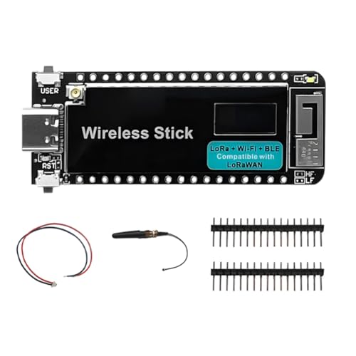Qhpnunhq ESP32-S3 Wireless Stick V3 433-510 MHz Lora WiFi Bluetooth Entwicklungskarte mit 0,49 Zoll OLED-Display Qhpnunhq ESP32-S3 Wireless Stick V3 433-510 MHz Lora WiFi Bluetooth Entwicklungskarte mit 0,49 Zoll OLED-Display von Qhpnunhq