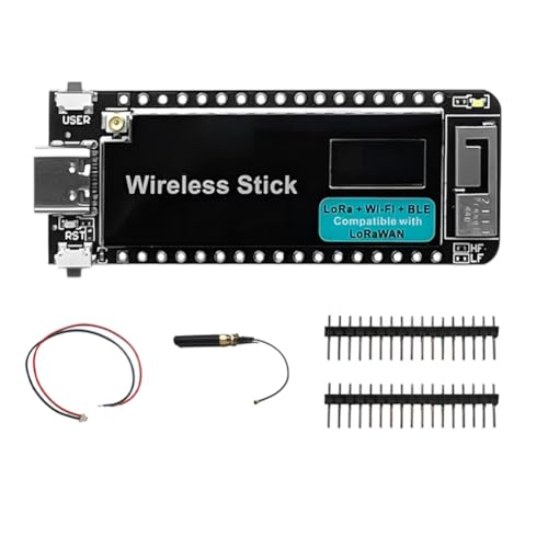 Qhpnunhq ESP32-S3 Wireless Stick V3 863-928 MHz Lora WiFi Bluetooth Entwicklungskarte mit 0,49 Zoll OLED-Display von Qhpnunhq