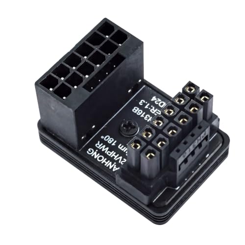 Qhpnunhq Modularer Adapter Stromversorgung PCI-E 5.0 12VHPWR ATX3.0 für Grafikkarte 4080 5090TI 16-polig 12 + 4P 600 W Stecker auf B von Qhpnunhq