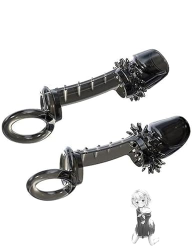 QiKKago 2 Multifunktion Standard Schwarz Weich VerschleißFeste Silikon Indoor Sport VogelkäFig, Schweiß Erfahrung, Paar Geschenk -D23 von QiKKago