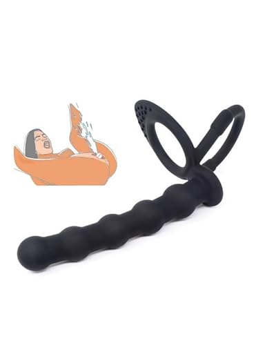 QiKKago Einzigartiges Kaninchenohr-Stil 5 Perlen Schwarzes Silikon Indoor-Sport-Fitness-ZubehöR, Einzigartiges Spielerlebnis -D4 von QiKKago