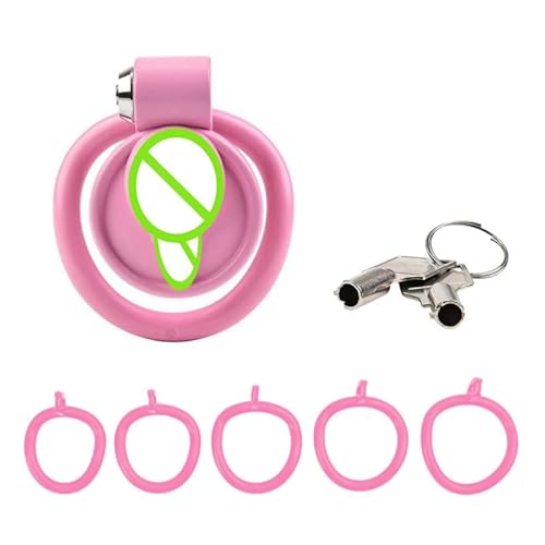 QiKKago Rosa FitnessgeräTe ZubehöR + 5 Verschiedene GrößEn Ringe, Verstellbarer KäFig, Muskeldehnung, Paargeschenk-H4 von QiKKago