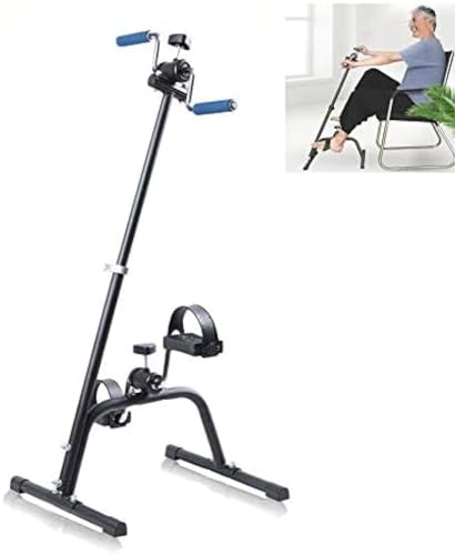 Mini-Heimtrainer, Pedaltrainer für Bein- und Arm-Reha-Training, verstellbare Fitness-Reha-Ausrüstung für Senioren, ältere Menschen und Patienten von QiXiaYuHui