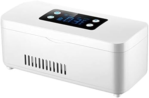 Mini-Insulin-Kühlbox – tragbarer medizinischer Smart-Home-Kühlschrank, Auto-Serum-/Augentropfen-Aufbewahrungsbox, ultraklares großes Display, geringe Übereinstimmung von QiXiaYuHui