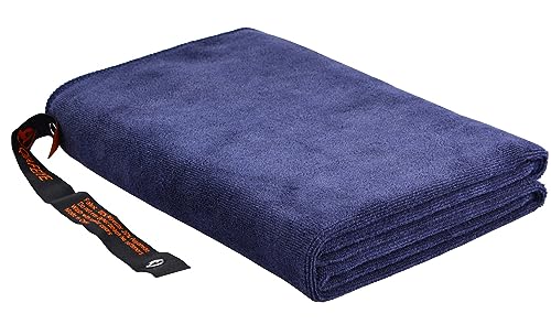 Qiafeiye Fitnesshandtücher für Männer & Frauen Sporthandtuch Übung Workout Microfaser Handtuch Schnelltrocknend Schweißhandtücher Camping Reisen Wandern 50cm X100cm,Navy von Qiafeiye