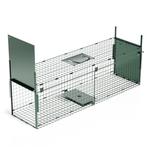 Piège à Fouine Vivant Piège à Rat Métal Piège (100cm) von QianRuiDa
