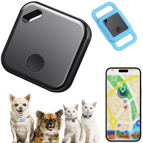 QianShouYan Heimtiertracker Bluetooth-Tracker Pet Locator Verlustprävention Wird mit Schutzhülle geliefert Tragbares Gerät abnehmbar ideal für Handtasche, Gepäck, Haustiertracker(Gilt nur für IOS) von QianShouYan