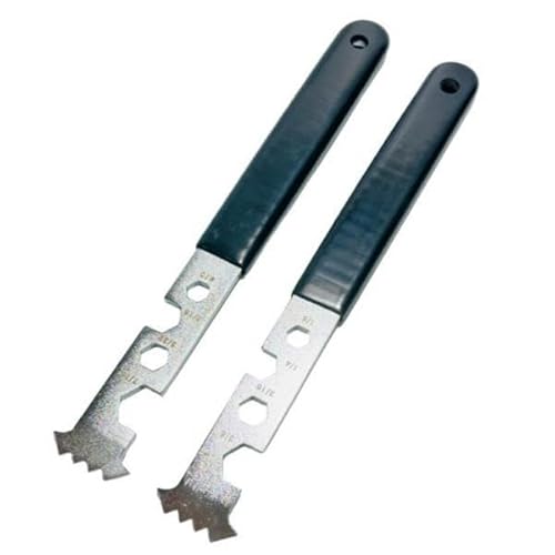Qianly 2 Stück Micro Zahn Nut Entfernen Fertiger Form Abstellgleis Fertiger Puller Werkzeug von Qianly