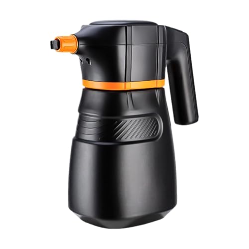 Qianly 2L Elektrischer Schaumsprüher für Fahrzeugpflege Und Gartenarbeiten, Schwarz Orange von Qianly