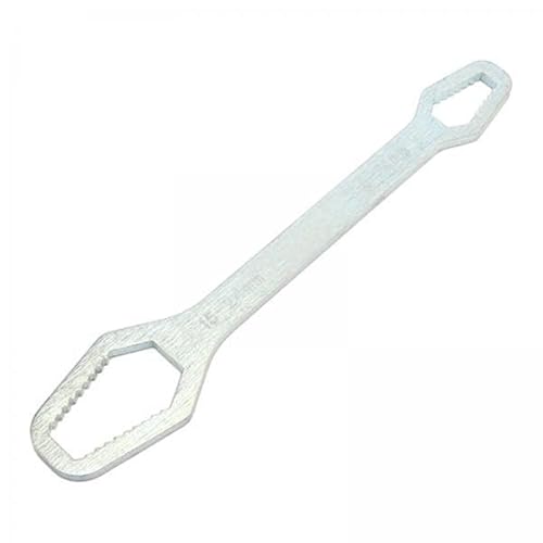 Qianly 2x Universalschlüssel Doppelkopfschlüssel Handwerkzeug 8 24mm Multifunktionsschlüssel Verstellbarer Schraubenschlüssel für Fahrradwerkzeugzubehör Qianly 2x Universalschlüssel Doppelkopfschlüssel Handwerkzeug 8 24mm Multifunktionsschlüssel Verstellbarer Schraubenschlüssel für Fahrradwerkzeugzubehör von Qianly