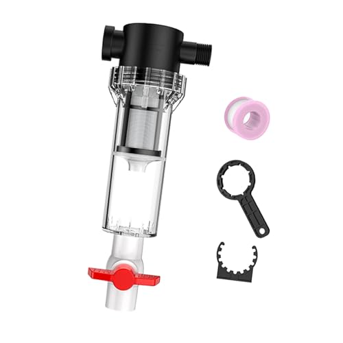 Qianly Aquarium Interne Drainage Collector Zubehör 1/2 "Gewinde Sediment Wasser, 100 Maschen von Qianly