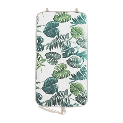 Qianly Bügelbrett für Handdampfer, Faltbares Dampfpad über Der Tür, 48x84cm, Grünes Blatt Qianly Bügelbrett für Handdampfer, Faltbares Dampfpad über Der Tür, 48x84cm, Grünes Blatt von Qianly