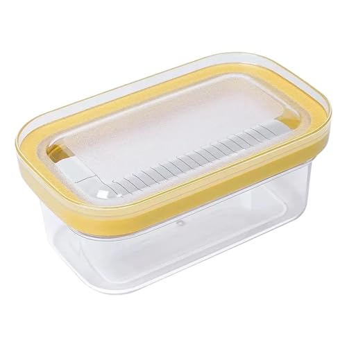 Qianly Butterschneide Aufbewahrungsbox, Butterdose, Behälter Zum Backen auf Der Arbeitsplatte von Qianly