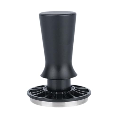 Qianly Espresso Tamper Flache Edelstahlbasis Aluminiumgriff Ergonomisch Abnehmbar Komfortabel für Küche Heimgebrauch Büro Kaffeeliebhaber, Durchmesser 5.1 cm von Qianly