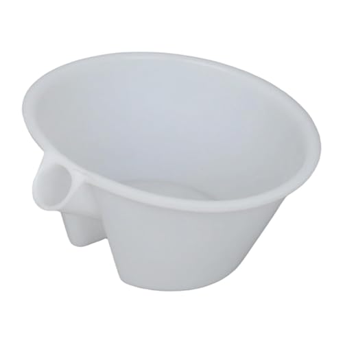 Qianly Gartenbewässerungs Badelöffel, Tasse, Düngung, Schöpfkelle, Mehrzweck Wasserkelle, Gartenwerkzeug, Eimer für Den Außenbereich zu Hause, Weiß von Qianly
