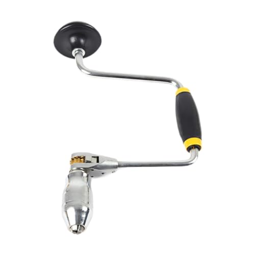 Qianly Handkurbel Bohrer mit 4 Backen Futter Und Bit Klammer für Holzarbeiten, 33x18.5 cm Qianly Handkurbel Bohrer mit 4 Backen Futter Und Bit Klammer für Holzarbeiten, 33x18.5 cm von Qianly