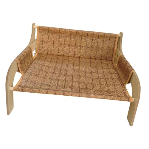 Qianly Katzenbett Und Gemütlicher Schlafplatz Modernes Kratzmöbel Und Katzenliege Haustiersofa mit Verschleißfester Oberfläche Zum Kratzen für Die Inneneinr, Polyester Groß von Qianly