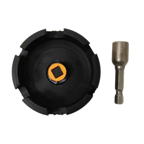 Qianly Langlebiger Nuss-bohr-schlüssel Aufsatz Zum Effektiven Festziehen von Muttern An Tragsystemen Und Kabelkanälen für Handwerker, mit Schraubendreher von Qianly