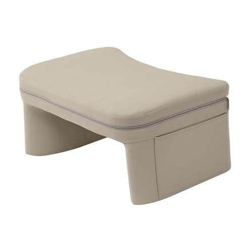 Qianly Lesekissen Sofalesehilfe Tragbare Laptopstütze Gamingpolster mit Kratzfester Oberfläche Und Atmungsaktivität für Arbeiten Im Bett Lesen auf Dem Sofa G, Grau Khaki von Qianly