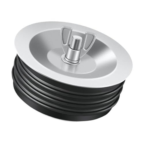 Qianly Mechanischer Prüfstopfen, Abwasserrohrkappe, Tragbarer Mehrzweck Kanalreinigungsstopfen, Abwasserrohrstopfen für Badezimmer, Küche, Hotel, for 4inch Pipe von Qianly