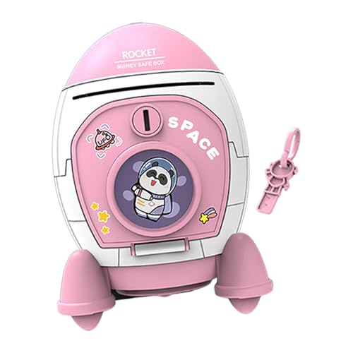 Qianly Niedliches Sparschwein für Kinder, Pädagogisches Sparspielzeug für Jungen Und Mädchen, Multifunktionales Bücherregal Ornament, Geldbank, Rosa Qianly Niedliches Sparschwein für Kinder, Pädagogisches Sparspielzeug für Jungen Und Mädchen, Multifunktionales Bücherregal Ornament, Geldbank, Rosa von Qianly