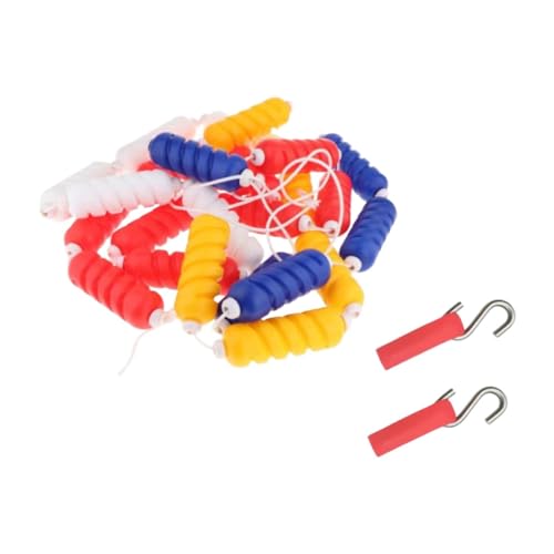 Qianly Pool Seil Schwimmset mit 2 Haken, Praktische Und Einfach zu Installierende Schwimmbahn Trennwand für Flaches Schwimmen Am Strand Qianly Pool Seil Schwimmset mit 2 Haken, Praktische Und Einfach zu Installierende Schwimmbahn Trennwand für Flaches Schwimmen Am Strand von Qianly