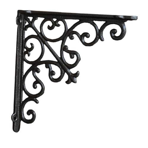 Qianly Regalhalter Regalwinkel Wandhalterung Winkelträger Wandkonsole Kompakt Und Funktional Aus Metall Zur Befestigung von Wandbrettern für Akzente Im Baue, L Qianly Regalhalter Regalwinkel Wandhalterung Winkelträger Wandkonsole Kompakt Und Funktional Aus Metall Zur Befestigung von Wandbrettern für Akzente Im Baue, L von Qianly