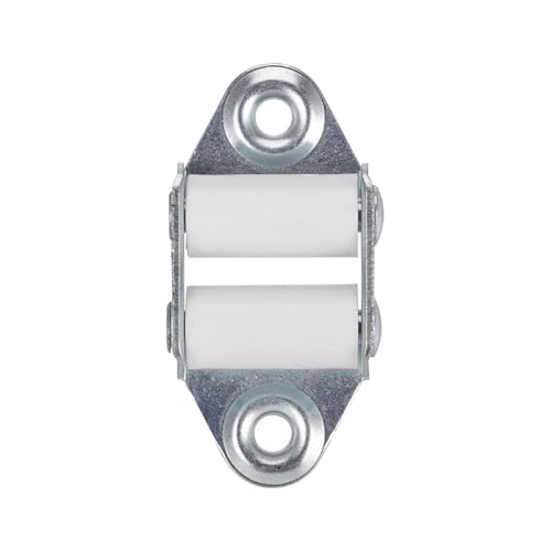 Qianly Rollenbandführung für Breite 23mm Praktisch Zur Wandmontage Stabile Tür Ersatzrollenführung auf Rollen von Qianly