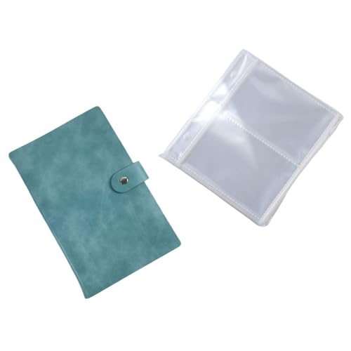 Qianly Sammelalbum Als Organizer Ordner Aufbewahrungsmappe Und Samenhalter Aus Pu mit 20 Innenseiten für Gartenliebhaber Und Zum Sammeln von Knöpfen, GrÜn Qianly Sammelalbum Als Organizer Ordner Aufbewahrungsmappe Und Samenhalter Aus Pu mit 20 Innenseiten für Gartenliebhaber Und Zum Sammeln von Knöpfen, GrÜn von Qianly