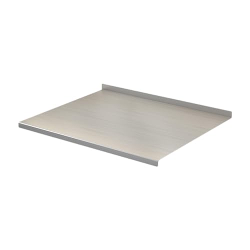 Qianly Schneidebrett Aus Edelstahl, Schneidebrett, Knetplatte, Verdickt Zum Schneiden von Obst, 40cmx30cm von Qianly