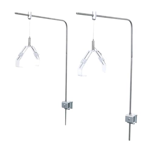 Qianly Set mit 2 Verstellbaren Aquarien Und Pflanzenlichtständern von Qianly