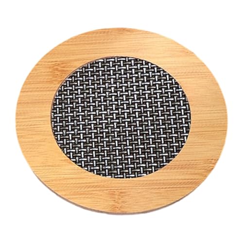 Qianly Tee Untersetzer Isolierpad, Getränkehalter Aus Holz, Tischset Zum Essen, Party Isoliermatte, Runden von Qianly