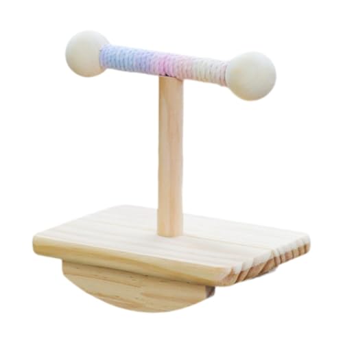 Qianly Vogel Trainingsständer, Tisch Vogelspielständer für Finken, Kleine Und Mittelgroße Papageien Qianly Vogel Trainingsständer, Tisch Vogelspielständer für Finken, Kleine Und Mittelgroße Papageien von Qianly