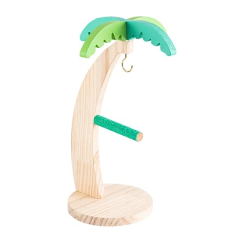 Qianly Vogelstange, Papagei, Spielständer, Fitnessstudio, Interaktive Tischplatte für Stehende Übungen, Holz Qianly Vogelstange, Papagei, Spielständer, Fitnessstudio, Interaktive Tischplatte für Stehende Übungen, Holz von Qianly