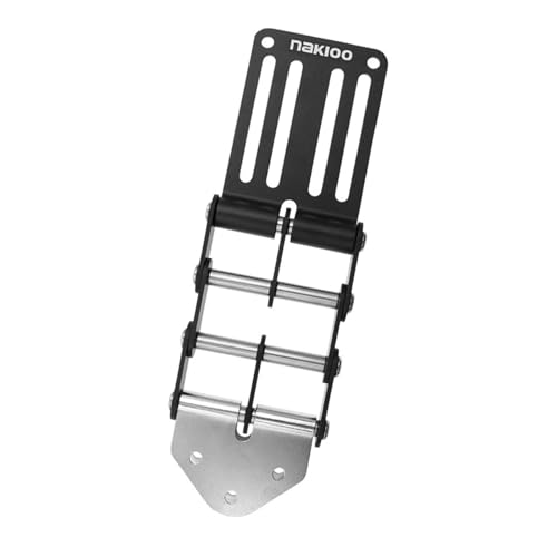 Qianly Werkzeuggürtelschnalle Kettenclip Gürtelbefestigung Schnellverschluss Und Werkzeughalterung Leicht Und Verschleißfest Aus Aluminiumlegierung für Hand, Schwarz von Qianly