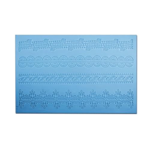 Qiantull Spitzenform 40x30cm Silikonform Kuchen Fondant Form Silikon Matte Spitze Mould Silikonformen Fondantform Prägematte DIY Tortendeko für Zuckerspitze Kuchenrand Dekoration 5# Qiantull Spitzenform 40x30cm Silikonform Kuchen Fondant Form Silikon Matte Spitze Mould Silikonformen Fondantform Prägematte DIY Tortendeko für Zuckerspitze Kuchenrand Dekoration 5# von Qiantull