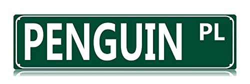 Qianyin Pinguin Pl Metall-Blechschild Artic North Pole Iglu Tier Lustig Vintage Slim Street Blechschilder 40,6 x 10,2 cm Wandkunst Dekor Eisen Poster für Zuhause Bauernhaus Bar Cafe Garage Indoor Qianyin Pinguin Pl Metall-Blechschild Artic North Pole Iglu Tier Lustig Vintage Slim Street Blechschilder 40,6 x 10,2 cm Wandkunst Dekor Eisen Poster für Zuhause Bauernhaus Bar Cafe Garage Indoor von Qianyin
