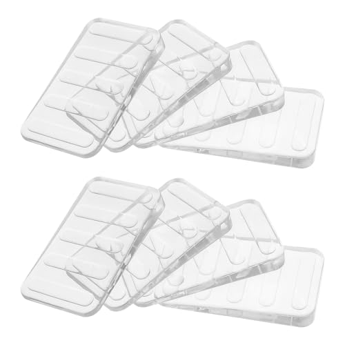 Qianyu 8 Stück Gummi Türkeil rutschfest Türstopper Boden Transparente Gummi Keil Höhenverstellbar Fensterstopper Keil Kratzfest Türstoppkeil für alle Böden auf Badezimmer Balkontür Kinderzimmer Qianyu 8 Stück Gummi Türkeil rutschfest Türstopper Boden Transparente Gummi Keil Höhenverstellbar Fensterstopper Keil Kratzfest Türstoppkeil für alle Böden auf Badezimmer Balkontür Kinderzimmer von Qianyu