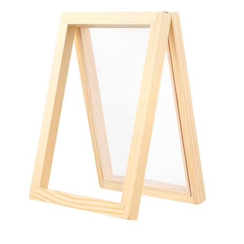 Qianyu A6 Holz Papierherstellung Rahmen 18 x13 cm DIY Papierhandwerk Siebwerkzeuge Holzpapierherstellung Getrocknete Blumen Holzrahmen für Papierkunst Handwerk DIY Craft Qianyu A6 Holz Papierherstellung Rahmen 18 x13 cm DIY Papierhandwerk Siebwerkzeuge Holzpapierherstellung Getrocknete Blumen Holzrahmen für Papierkunst Handwerk DIY Craft von Qianyu